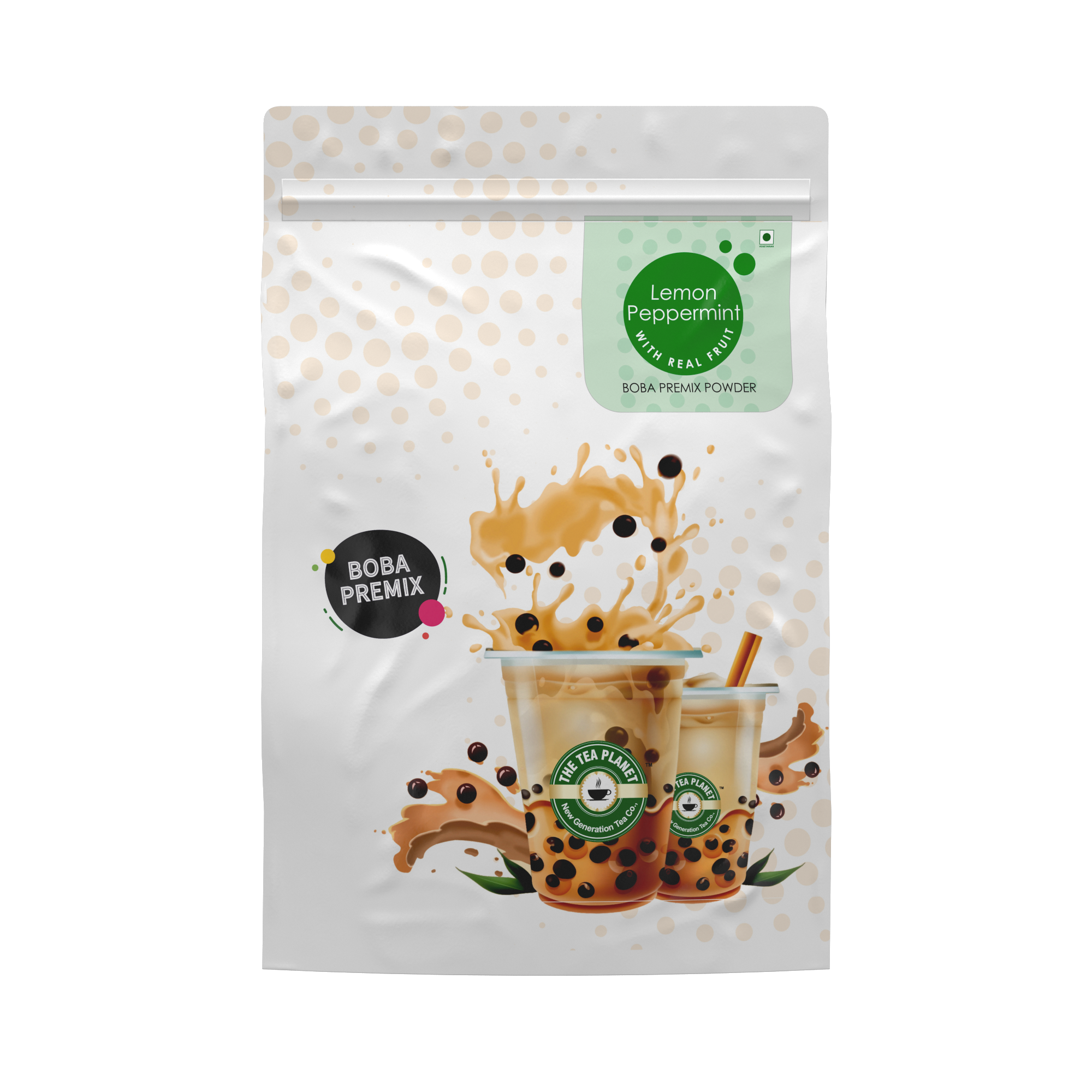 Lemon Peppermint Fruit Boba Premix 1 KG