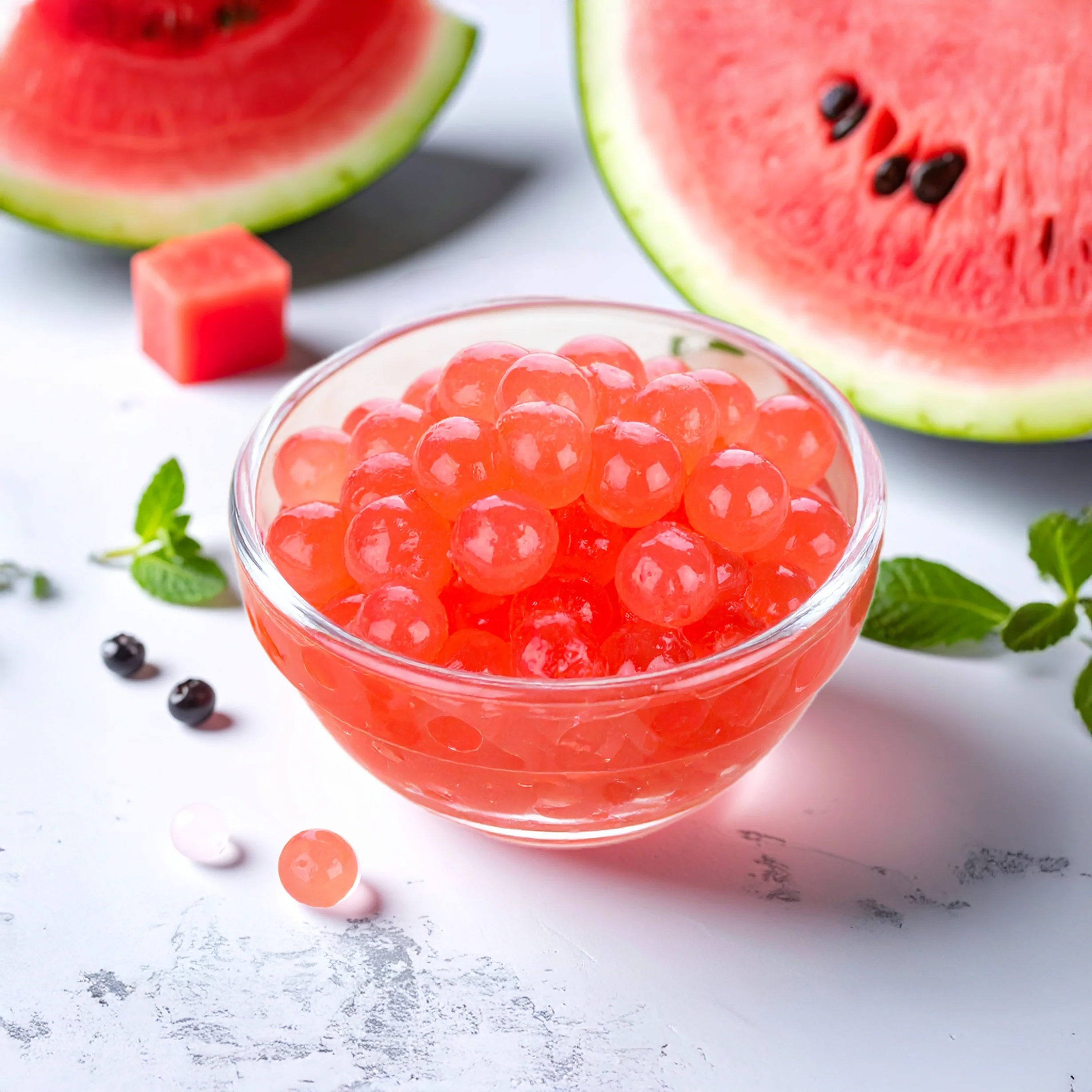 Watermelon Popping Boba 1 KG